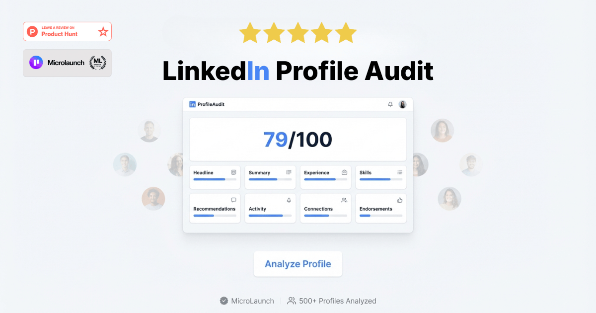 ProfileAudit screenshot 1